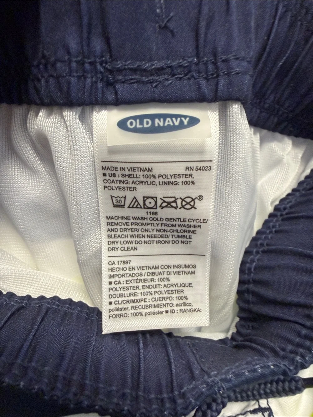 Old Navy Toddler Boys Colorful Striped Lined Swim Trunks NWT 18-24M UPF50